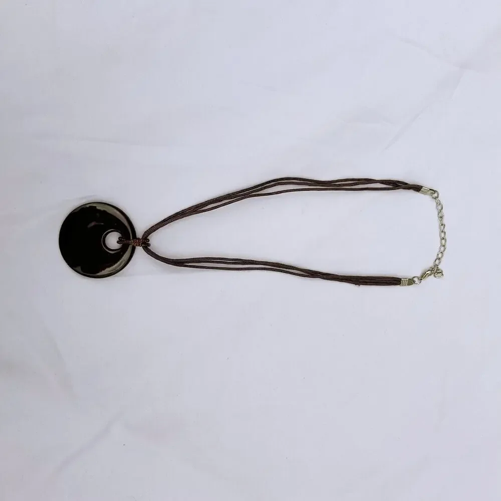 handcrafted vintage statement necklace